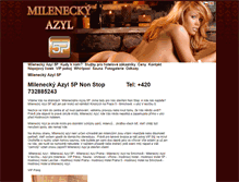 Tablet Screenshot of mileneckyazyl-p5.cz